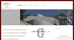 Desktop Screenshot of ghirardocpa.com